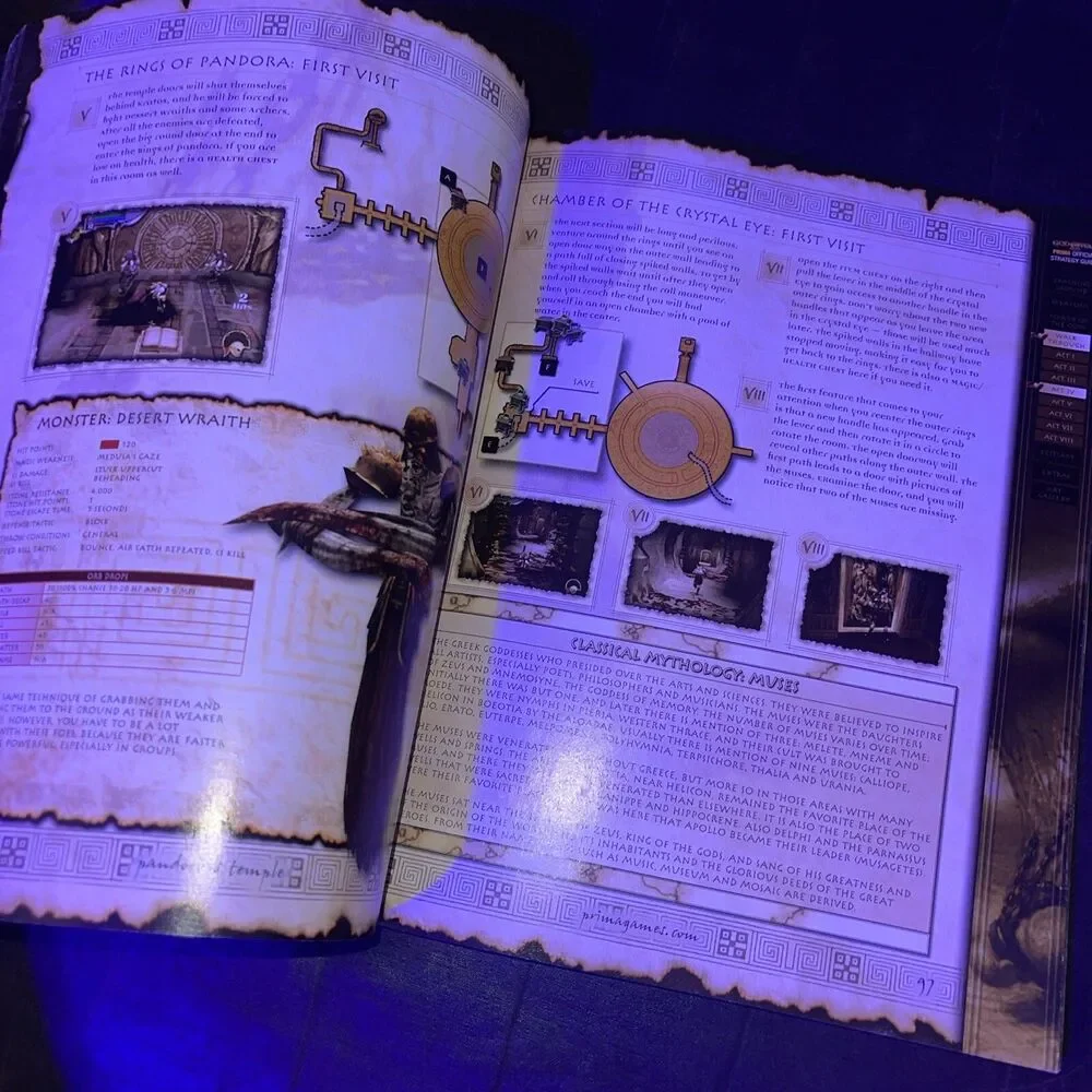Prima Offical Game Guide God Of War Playstation 2 NO DVD